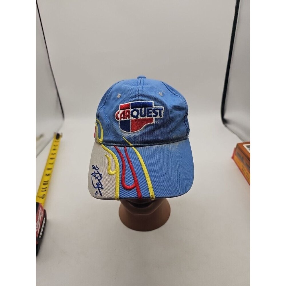 Nascar Baseball Hat Mens. CarQuest Auto Parts Racing NASCAR #5. Patriotic Racing